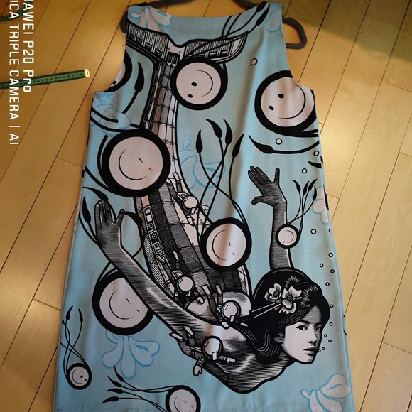 Summer dress w/ mermaid - the london police artist - Picture 11 of 11